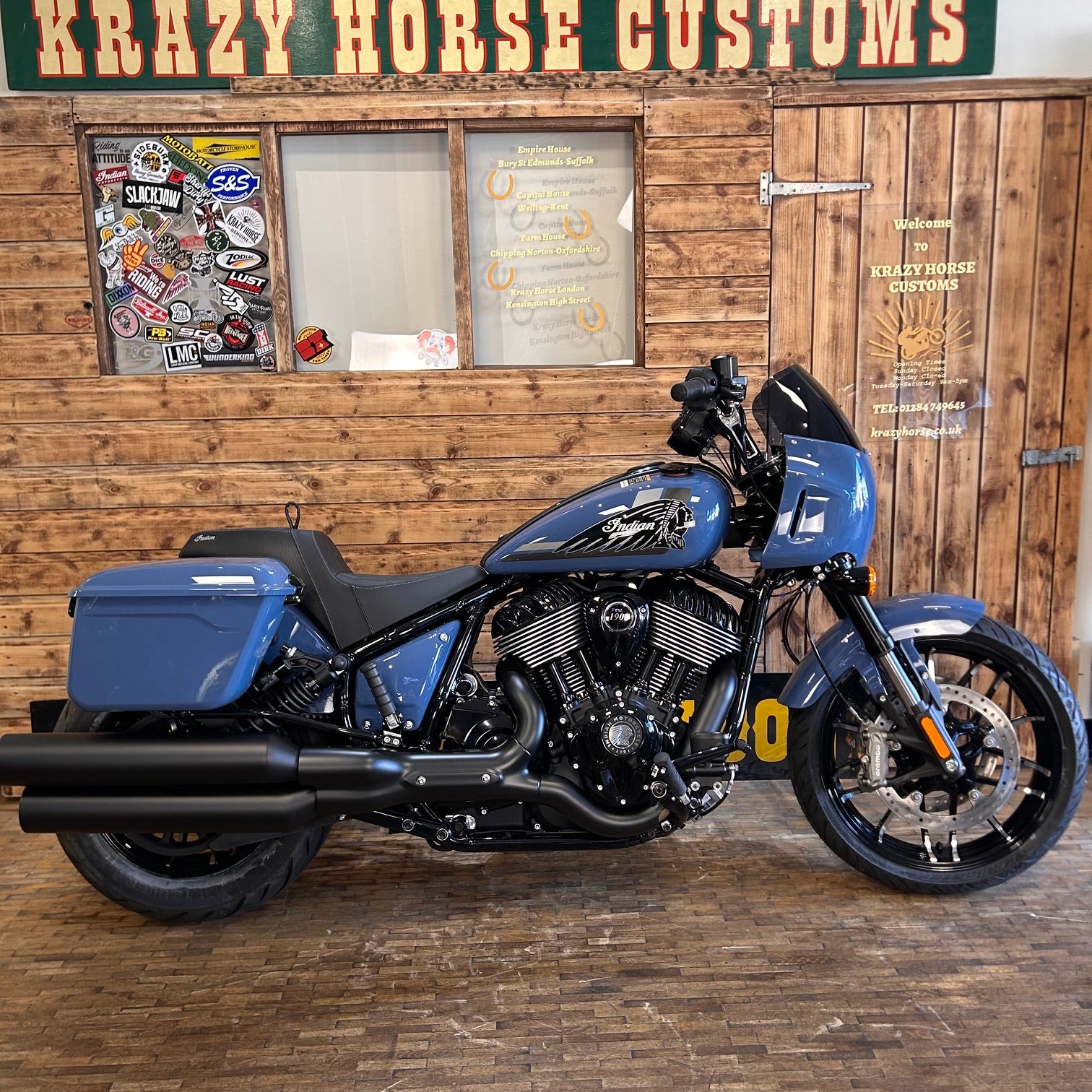 INDIAN SPORT CHIEF RT ‘26 model - STORM BLUE - PreLoved