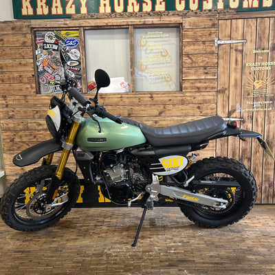 FANTIC CABALERRO RALLY 500 - Green metallic - preloved