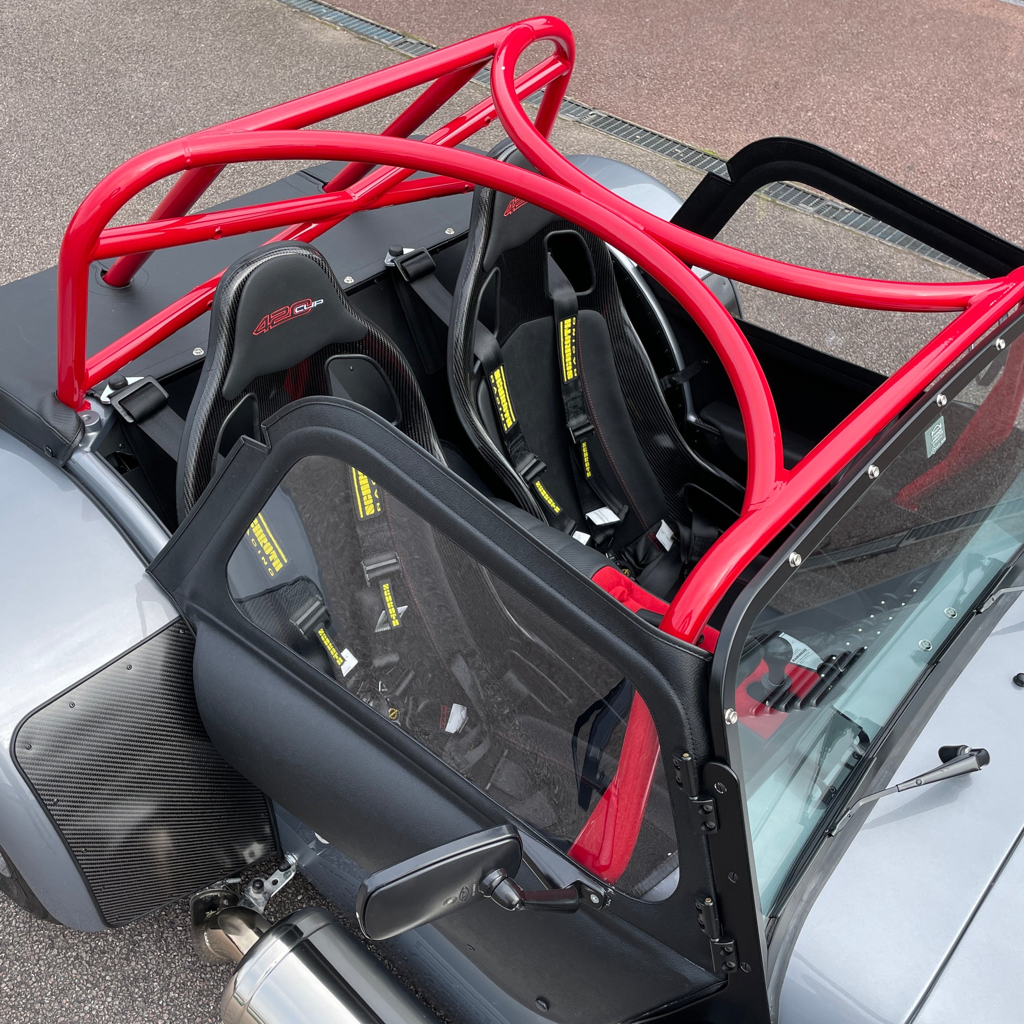 BRAND NEW UNREGISTERED CATERHAM SEVEN 420CUP - DARK SILVER WITH BLACK