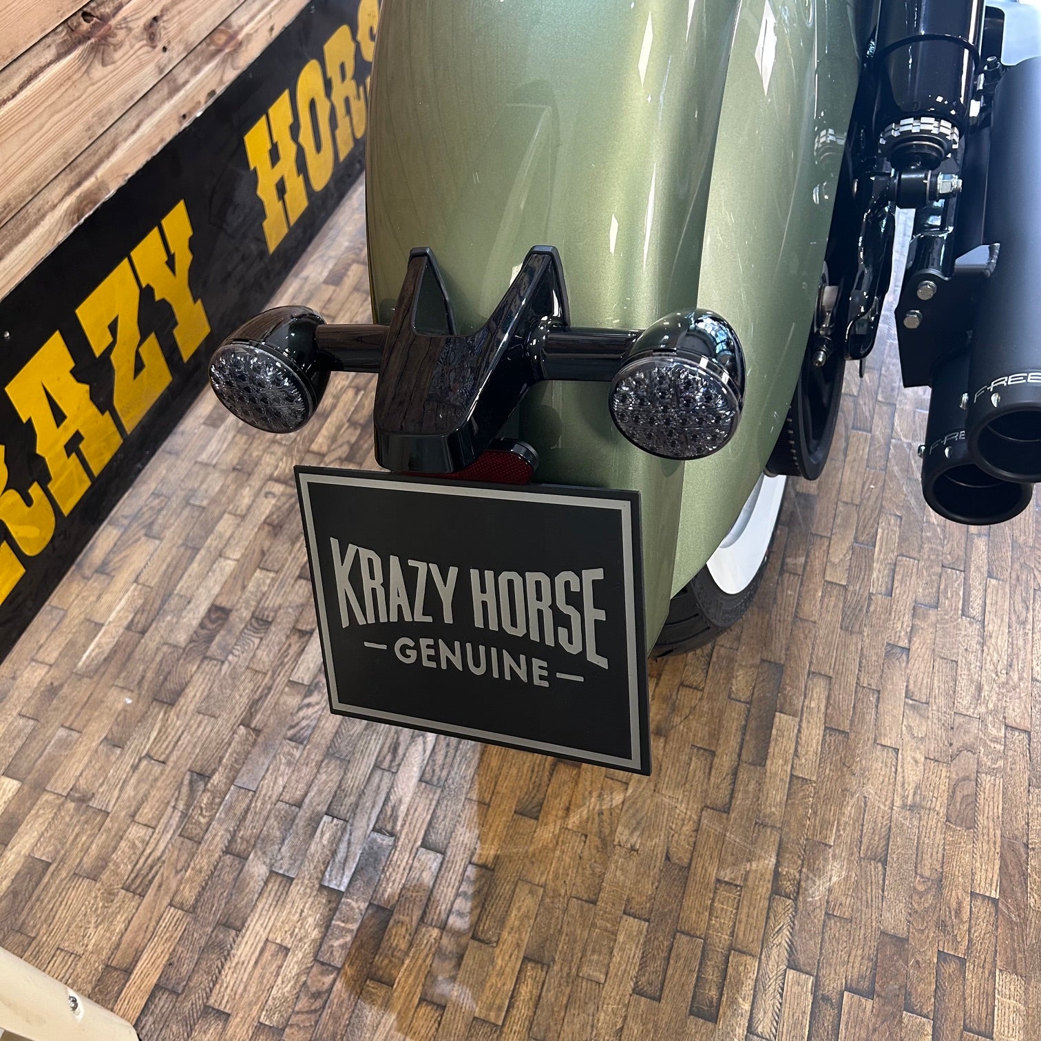 INDIAN CHIEF VINTAGE ’26 KH special - Custom pearlescent green
