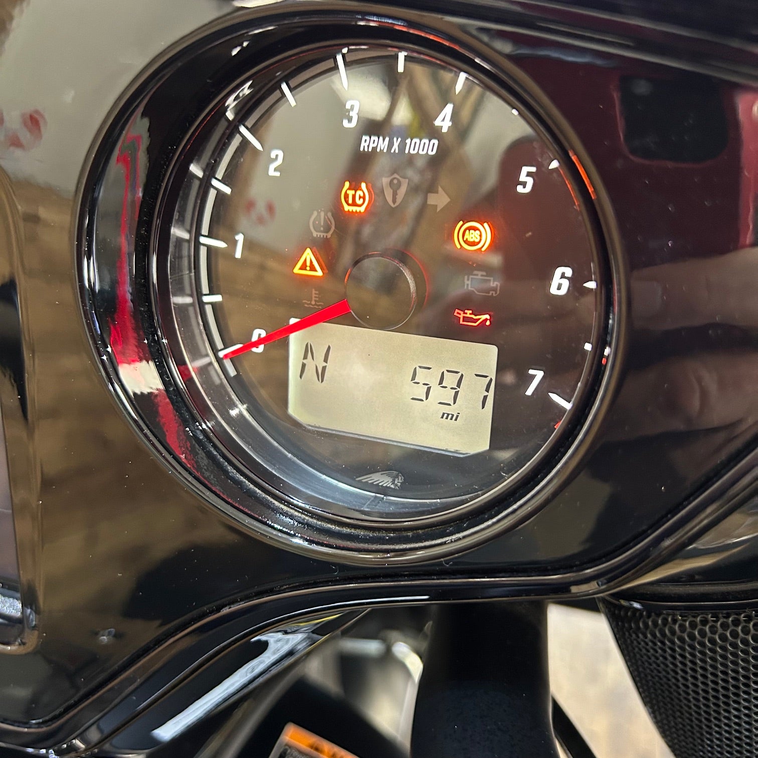 INDIAN CHIEFTAIN112 POWER PLUS - BLACK SMOKE - PRELOVED
