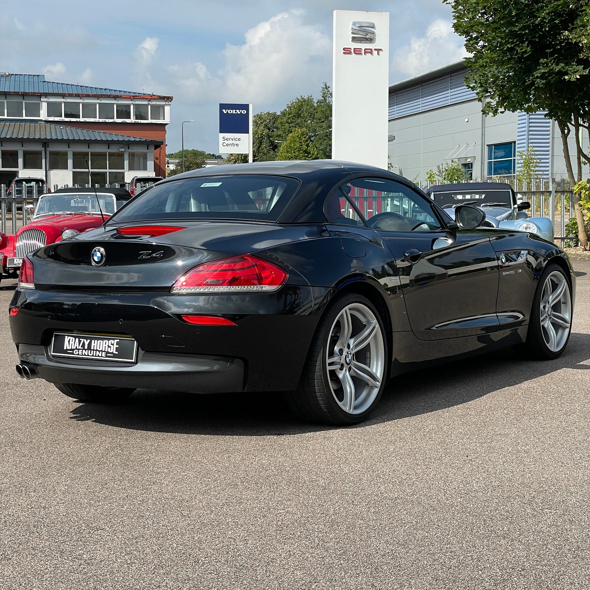 14/14 BMW Z4 SDRIVE20I M SPORT AUTO CONVERTIBLE - BLACK WITH RED LEATHER