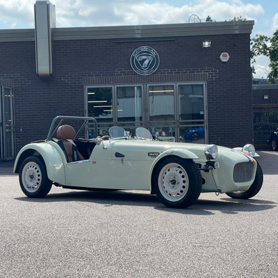 18/18 CATERHAM SUPERSPRINT – 1 0F 60 (No. 23) - Only UK WATKINS GLEN CAR – INCLUDES MATCHING HELMET