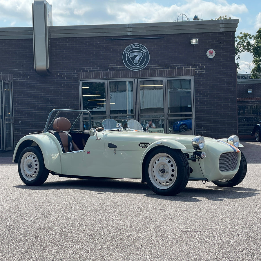 18/18 CATERHAM SUPERSPRINT – 1 0F 60 (No. 23) - Only UK WATKINS GLEN CAR – INCLUDES MATCHING HELMET