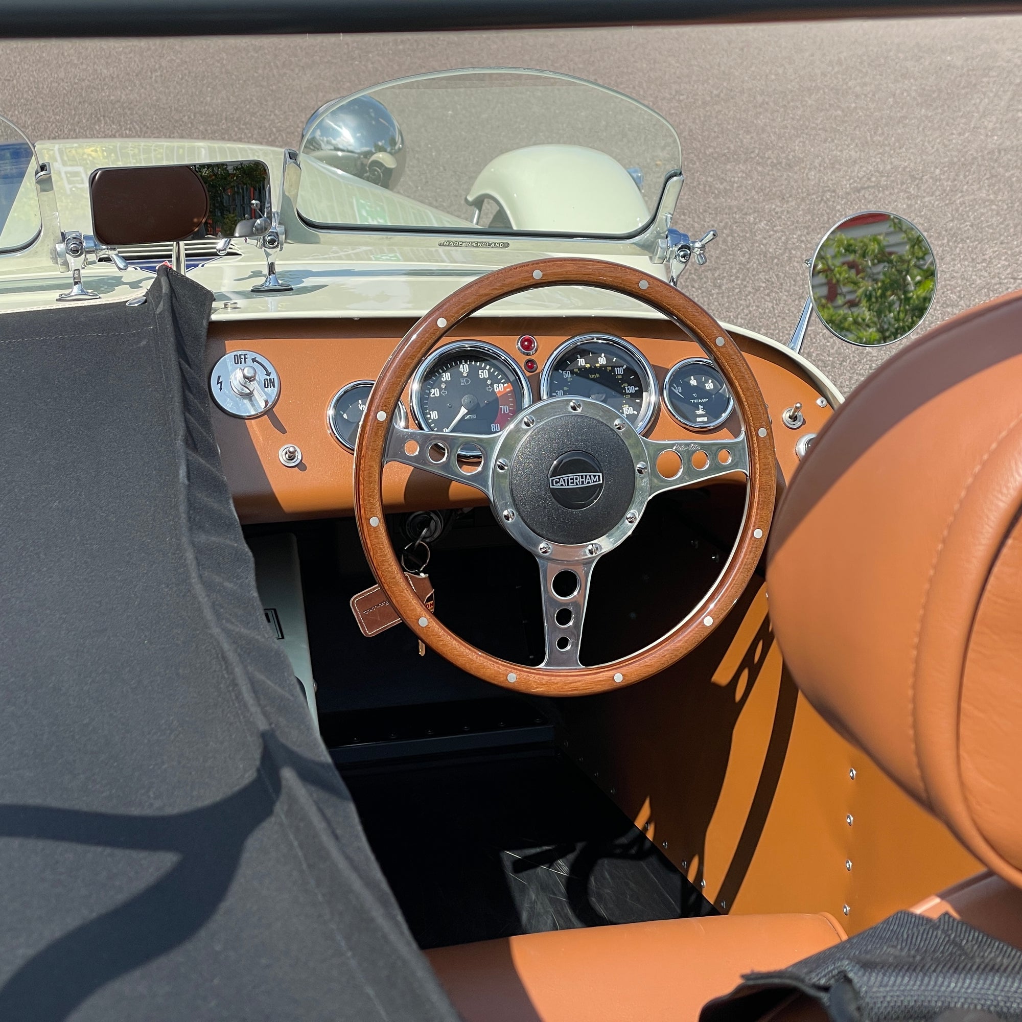 18/18 CATERHAM SUPERSPRINT – 1 0F 60 (No. 23) - Only UK WATKINS GLEN CAR – INCLUDES MATCHING HELMET