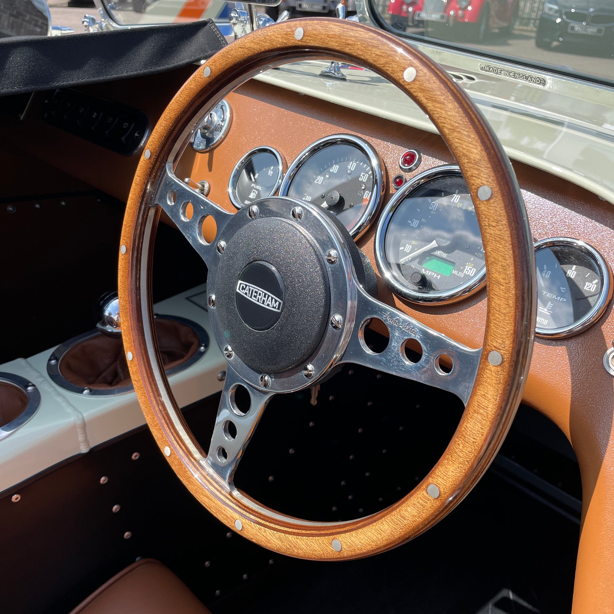 18/18 CATERHAM SUPERSPRINT – 1 0F 60 (No. 23) - Only UK WATKINS GLEN CAR – INCLUDES MATCHING HELMET