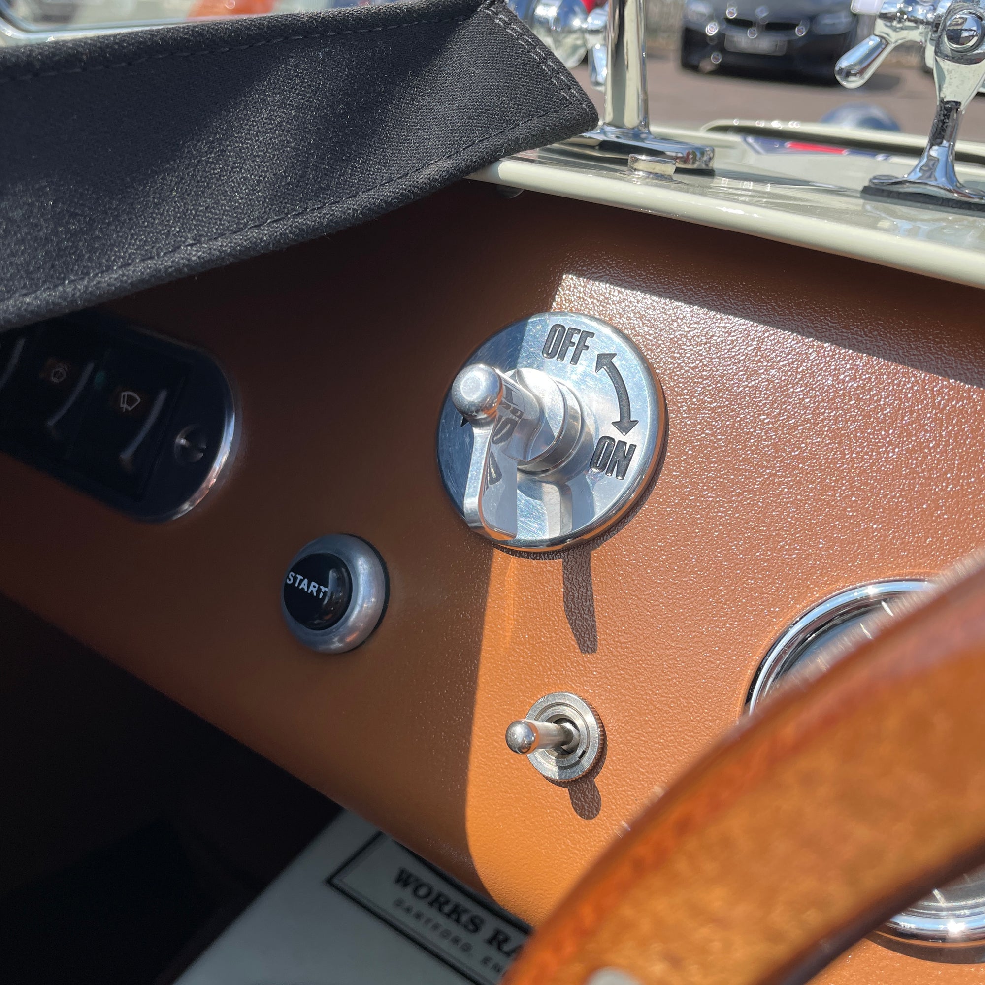 18/18 CATERHAM SUPERSPRINT – 1 0F 60 (No. 23) - Only UK WATKINS GLEN CAR – INCLUDES MATCHING HELMET