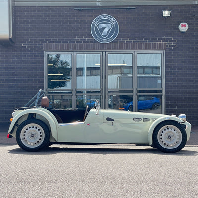 18/18 CATERHAM SUPERSPRINT – 1 0F 60 (No. 23) - Only UK WATKINS GLEN CAR – INCLUDES MATCHING HELMET