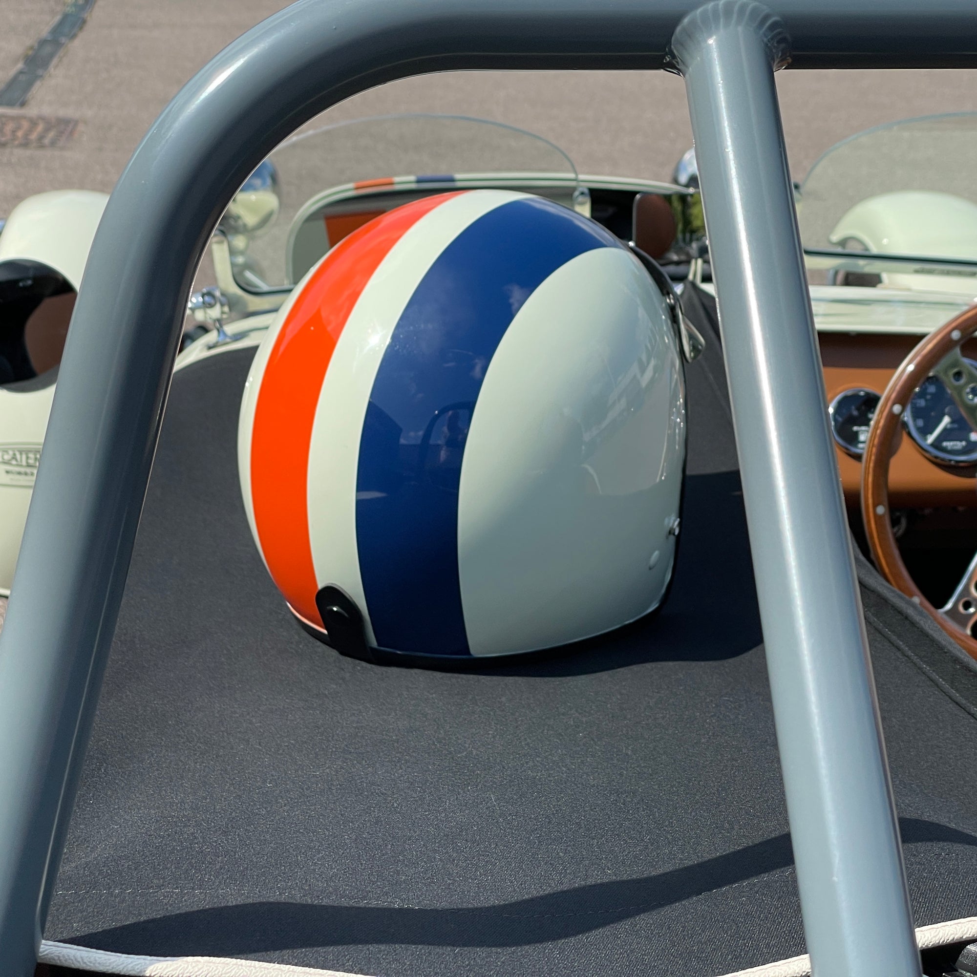 18/18 CATERHAM SUPERSPRINT – 1 0F 60 (No. 23) - Only UK WATKINS GLEN CAR – INCLUDES MATCHING HELMET