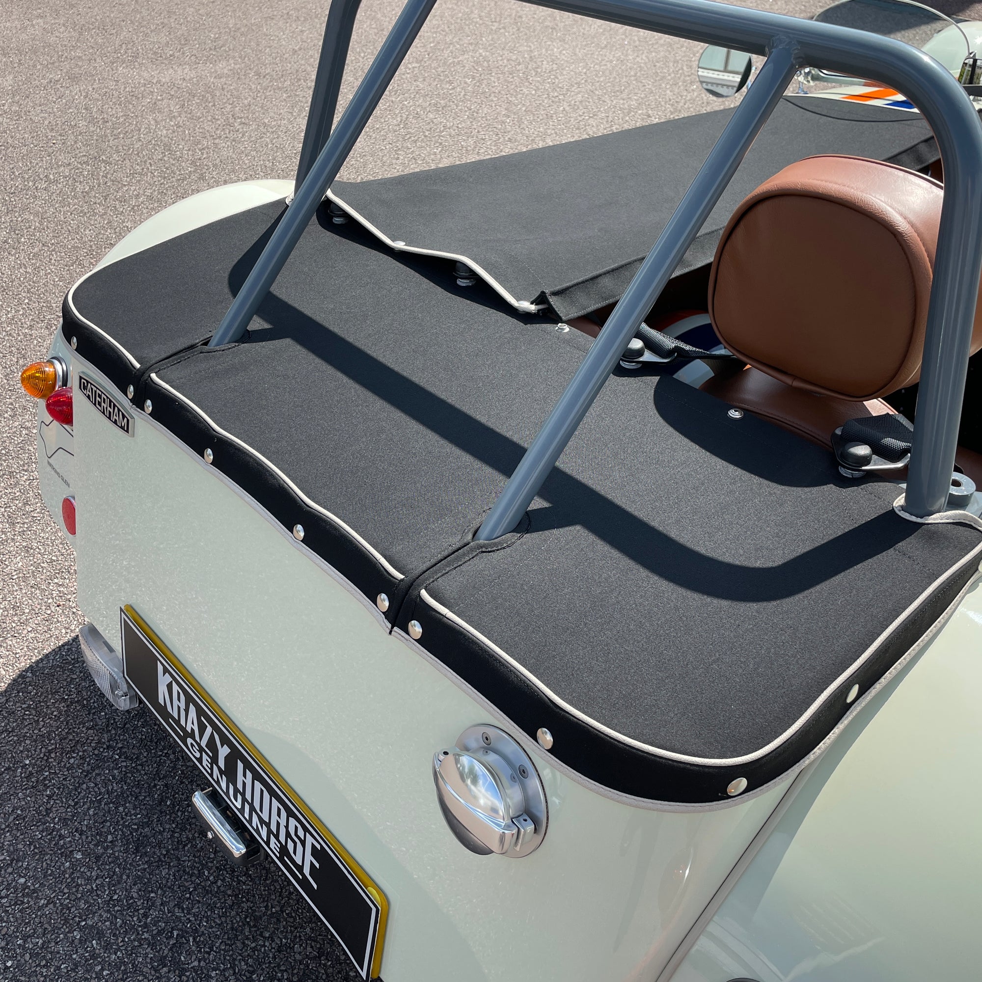 18/18 CATERHAM SUPERSPRINT – 1 0F 60 (No. 23) - Only UK WATKINS GLEN CAR – INCLUDES MATCHING HELMET