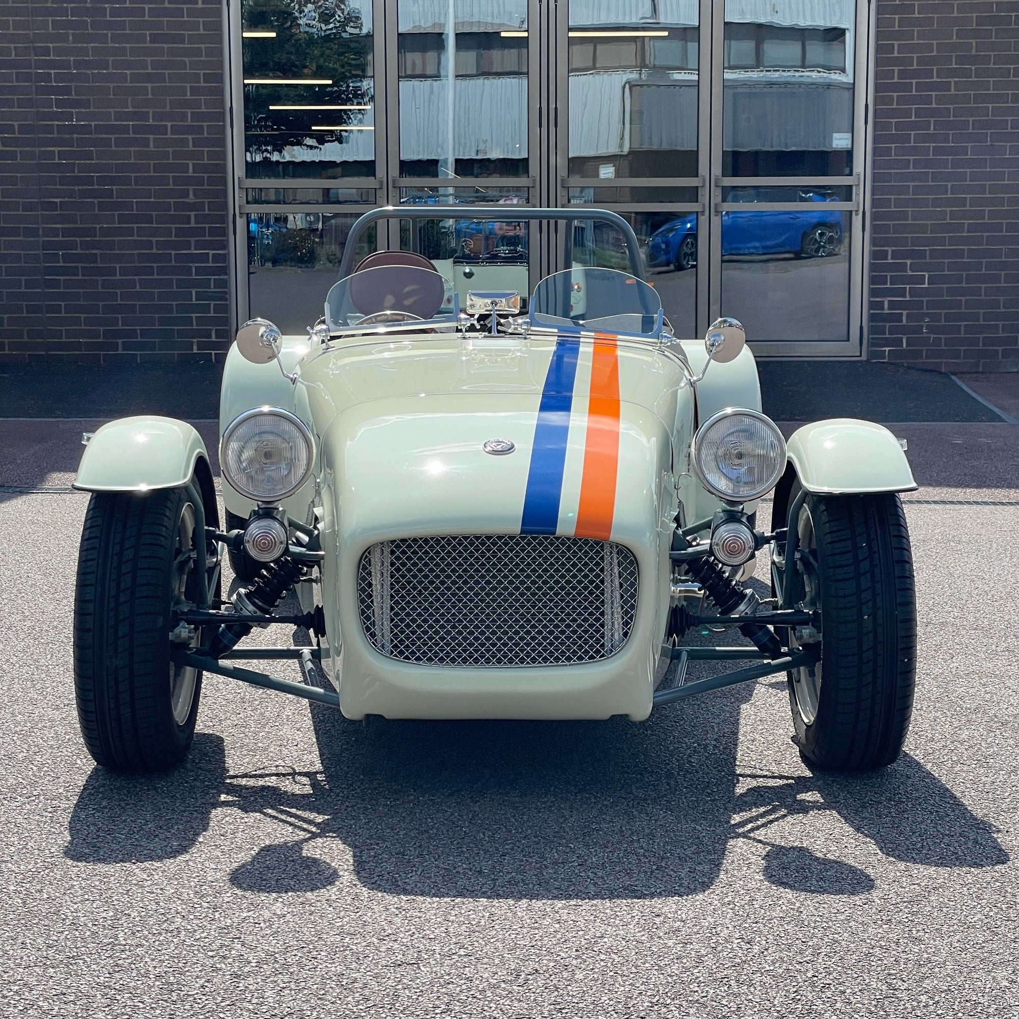 18/18 CATERHAM SUPERSPRINT – 1 0F 60 (No. 23) - Only UK WATKINS GLEN CAR – INCLUDES MATCHING HELMET
