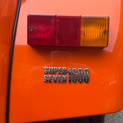 20/70 CATERHAM SUPER SEVEN 1600 LARGE CHASSIS - BURNT ORANGE WITH BLACK