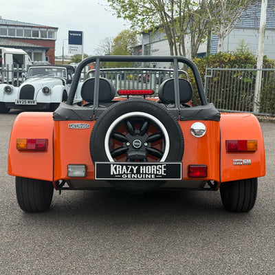 20/70 CATERHAM SUPER SEVEN 1600 LARGE CHASSIS - BURNT ORANGE WITH BLACK