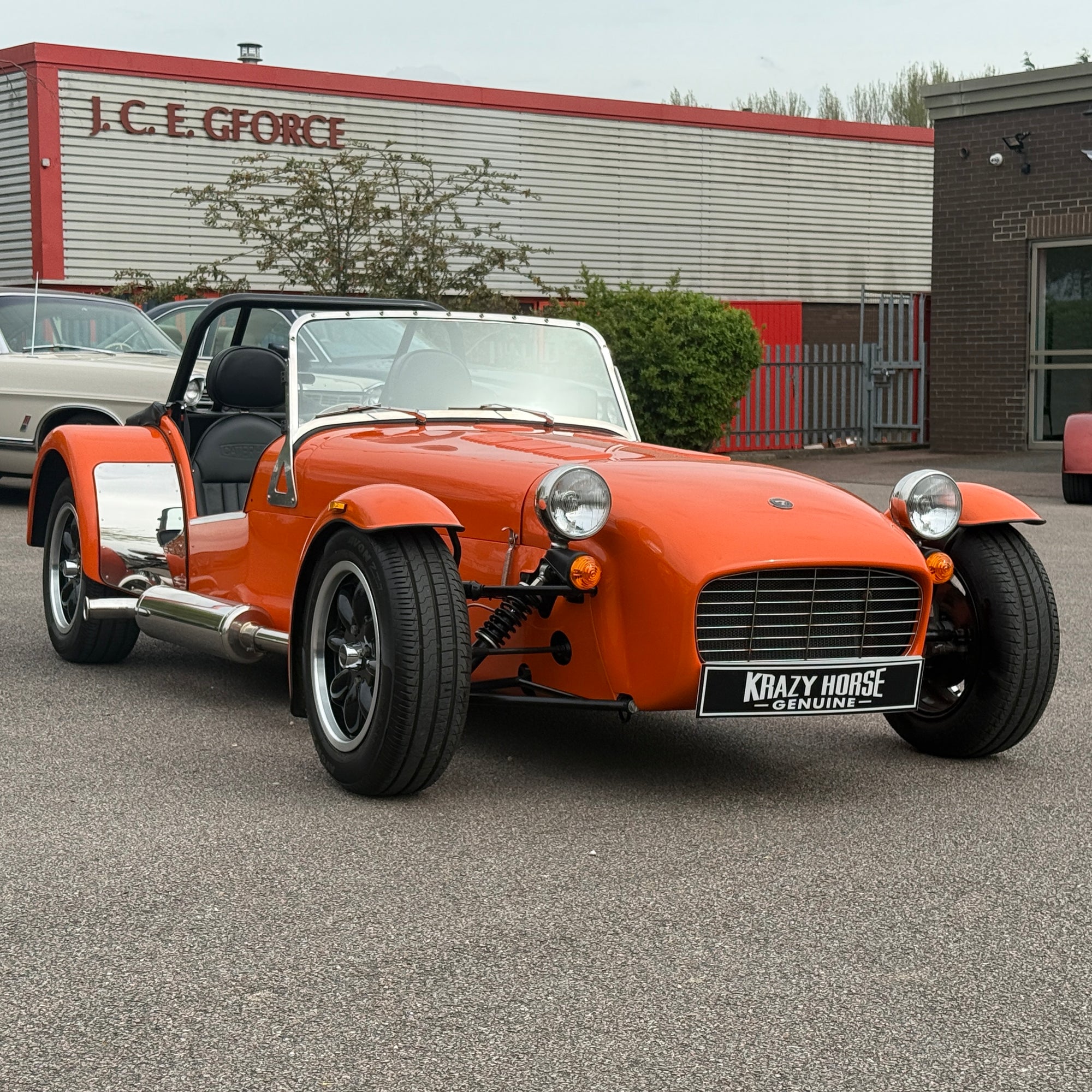 20/70 CATERHAM SUPER SEVEN 1600 LARGE CHASSIS - BURNT ORANGE WITH BLACK