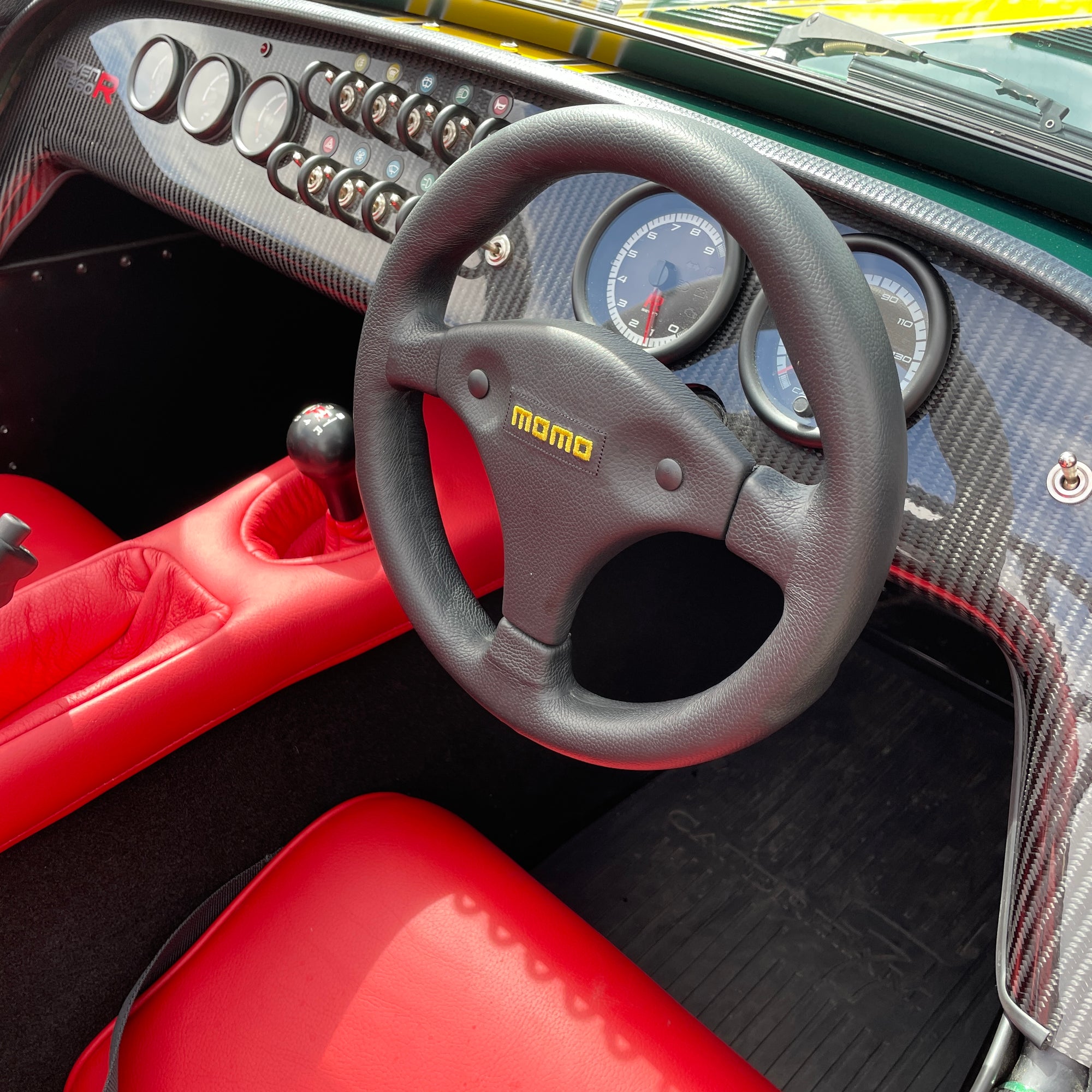 21/71 CATERHAM SEVEN 360R STANDARD CHASSIS - OLD F1 GREEN WITH BLACK LEATHER