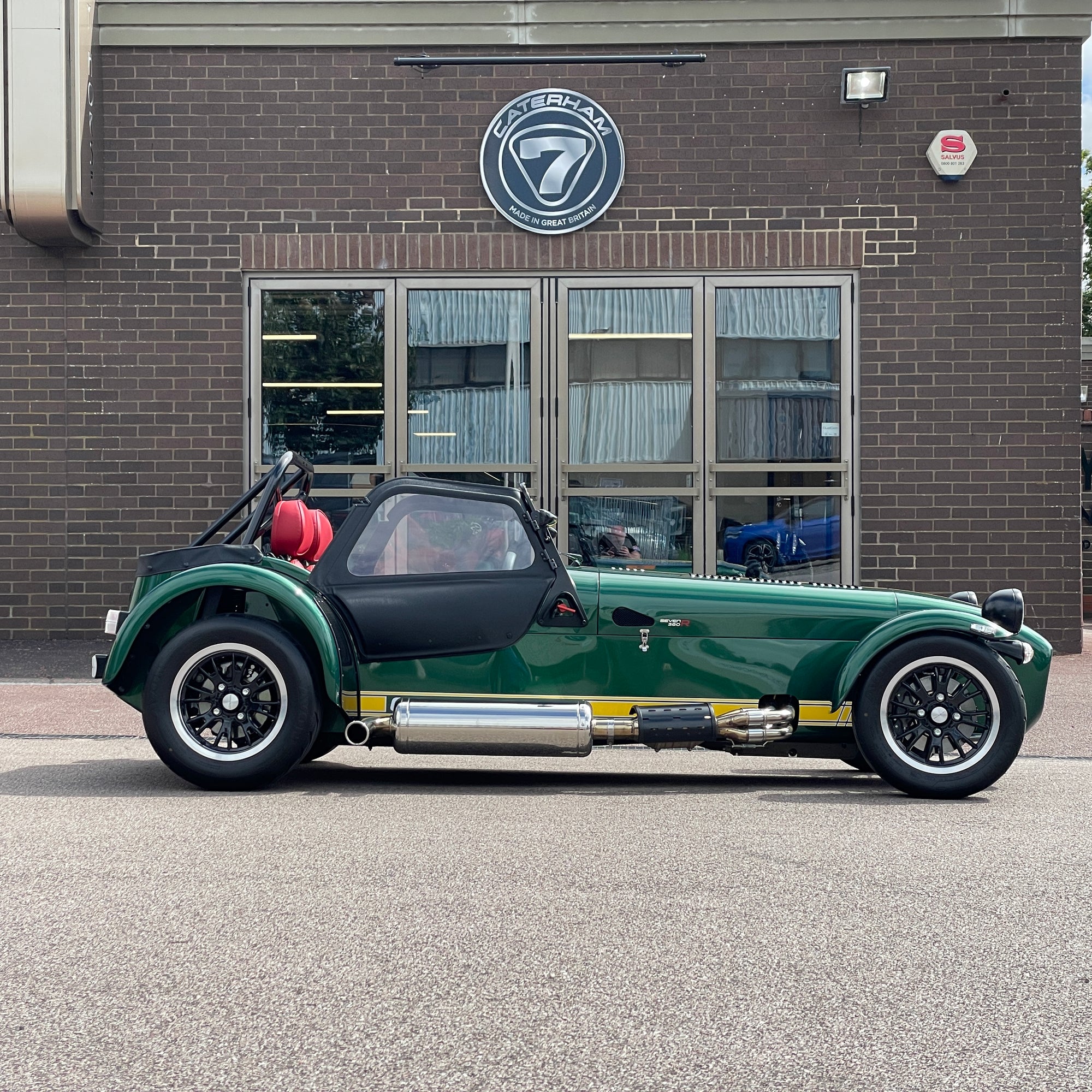 21/71 CATERHAM SEVEN 360R STANDARD CHASSIS - OLD F1 GREEN WITH BLACK LEATHER
