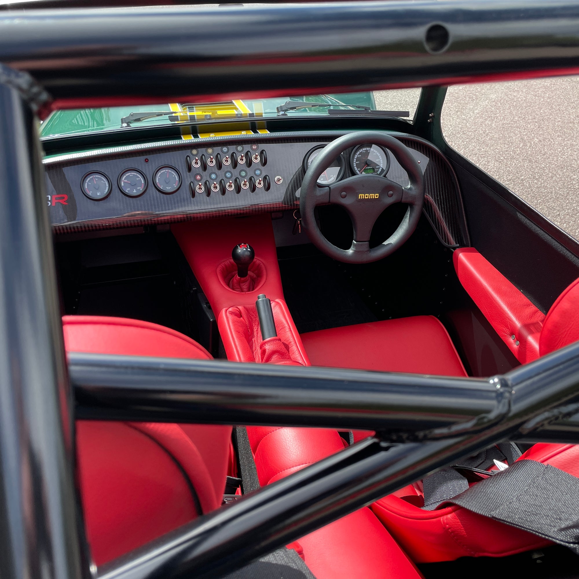 21/71 CATERHAM SEVEN 360R STANDARD CHASSIS - OLD F1 GREEN WITH BLACK LEATHER