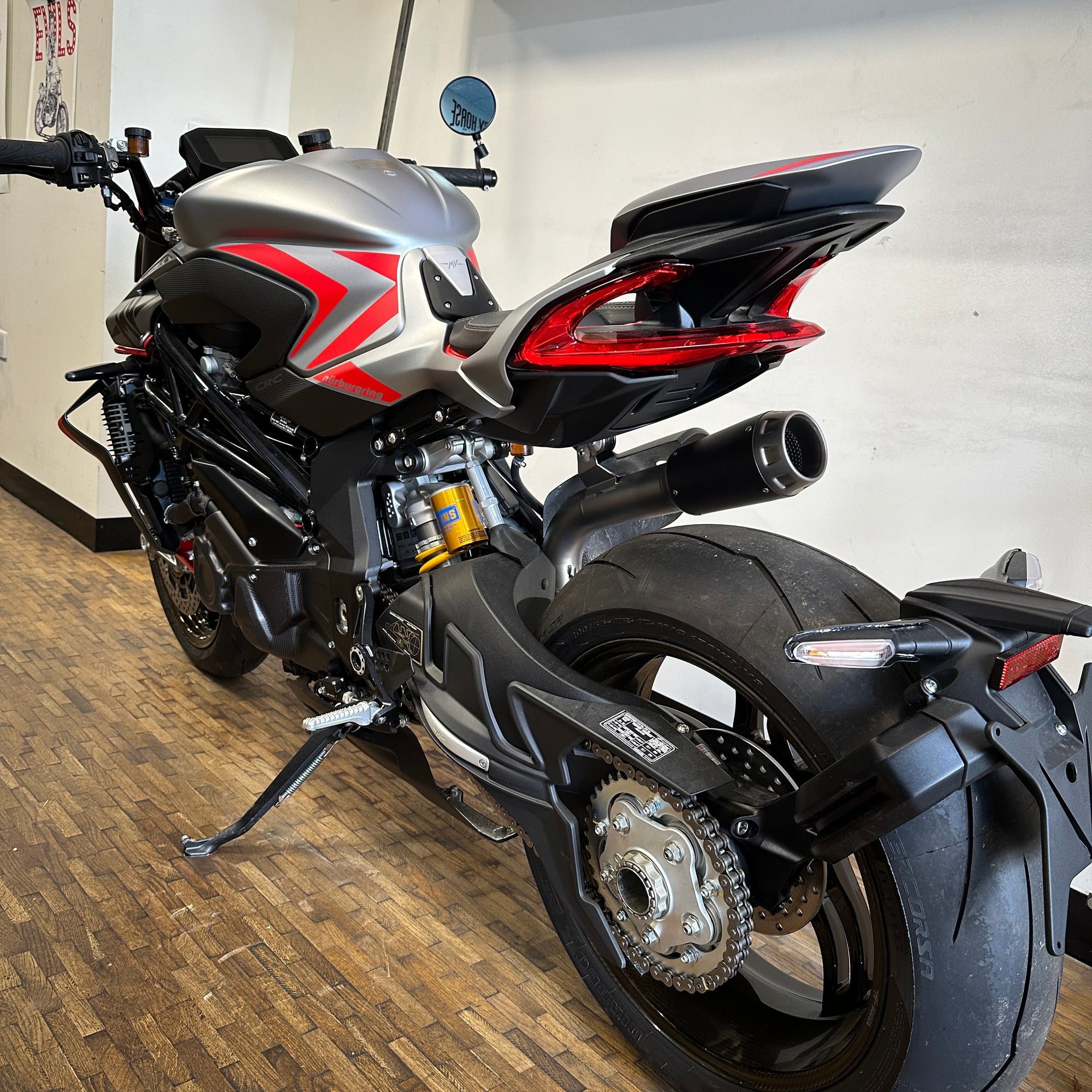 MV Agusta Brutale 1000RR NURBURGRING Edition - RED – SILVER