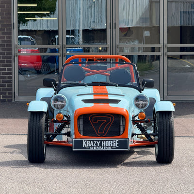 24/24 CATERHAM 170S - GULF BLUE WITH BLACK