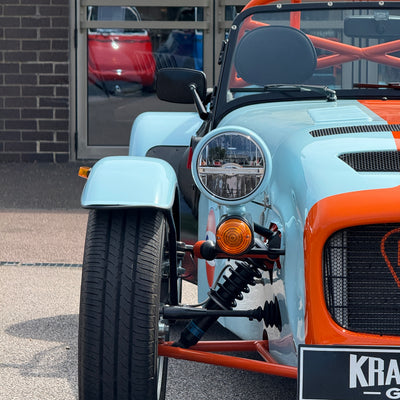 24/24 CATERHAM 170S - GULF BLUE WITH BLACK