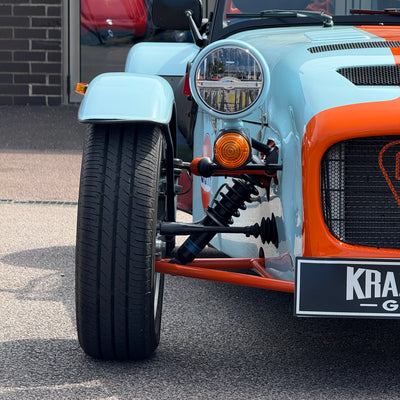 24/24 CATERHAM 170S - GULF BLUE WITH BLACK