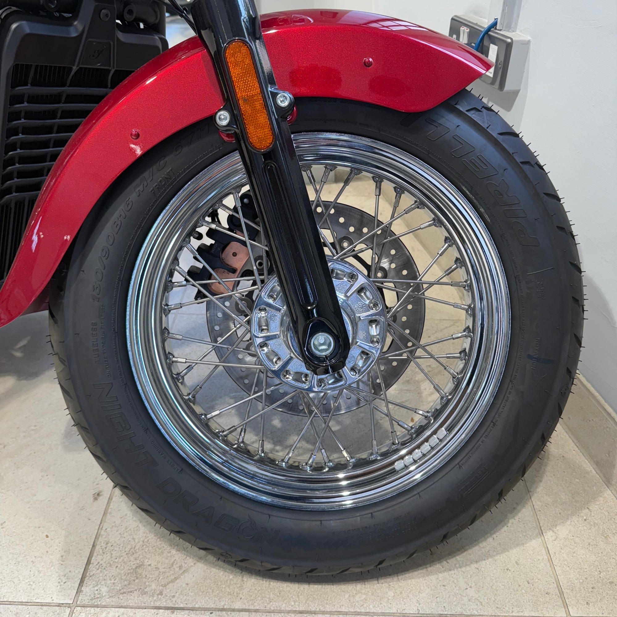 2025 Indian Scout Classic Limited +Tech - Sunset Red Metallic