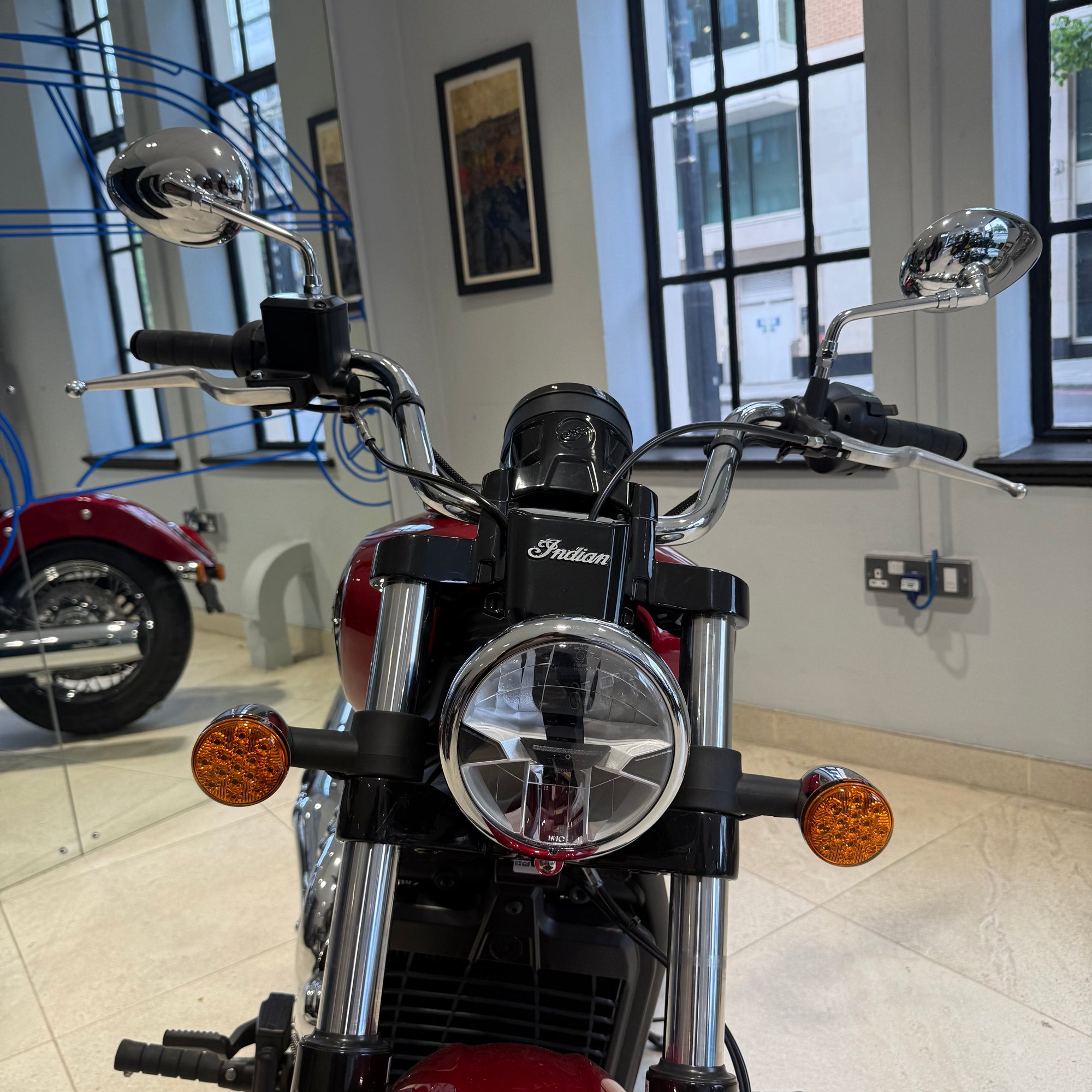 2025 Indian Scout Classic Limited +Tech - Sunset Red Metallic