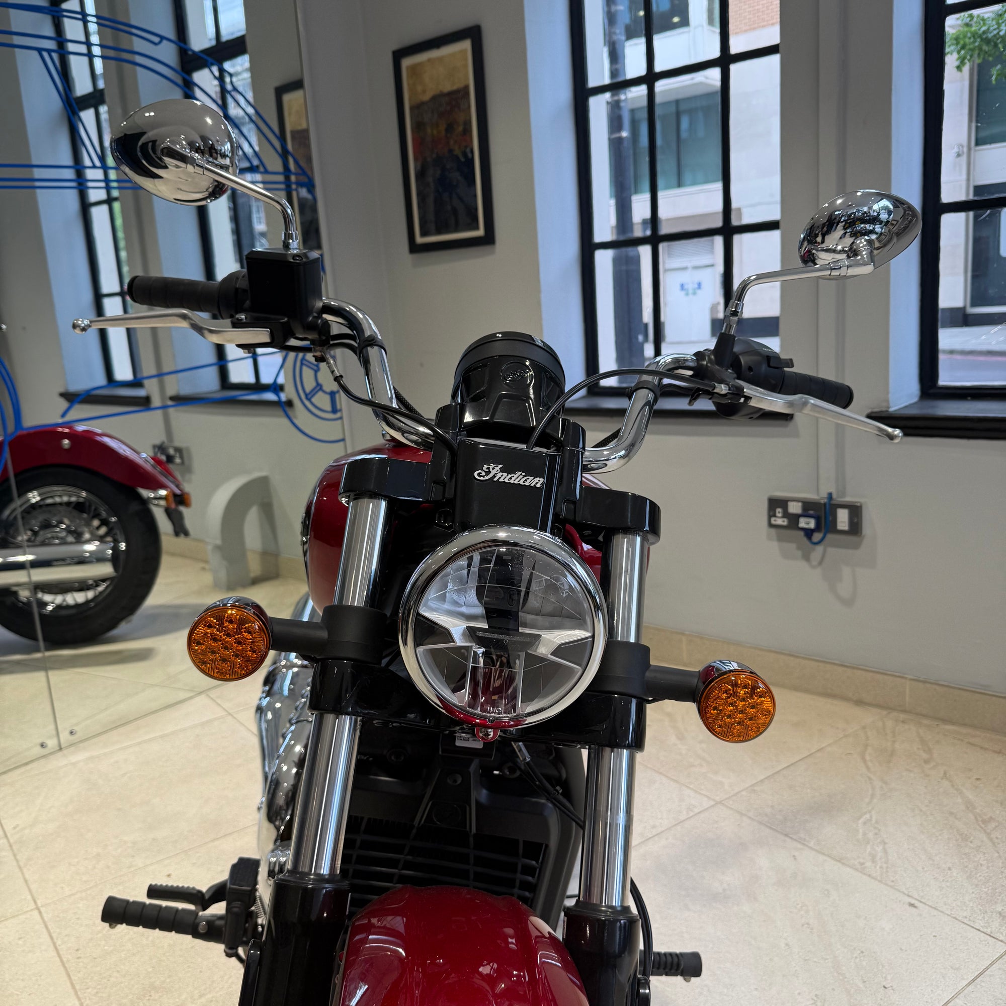 2025 Indian Scout Classic Limited +Tech - Sunset Red Metallic