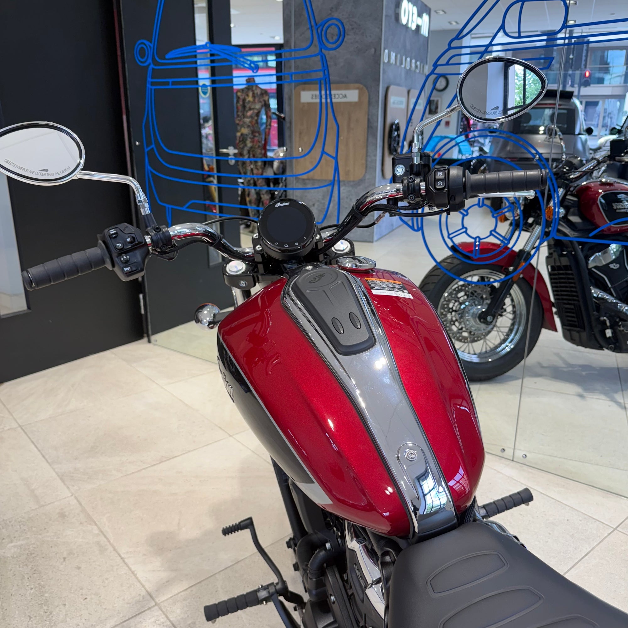 2025 Indian Scout Classic Limited +Tech - Sunset Red Metallic