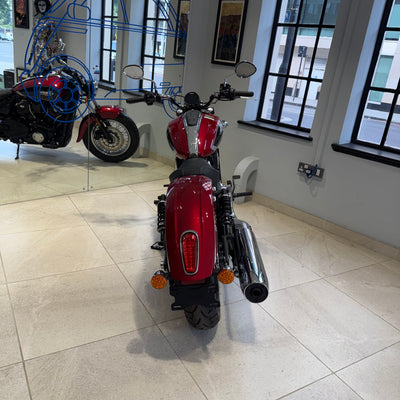 2025 Indian Scout Classic Limited +Tech - Sunset Red Metallic