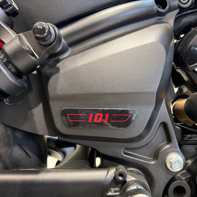 2025 Indian Scout 101 - Sunset Red Metallic