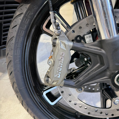 2025 Indian Scout 101 - Sunset Red Metallic