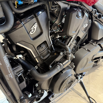 2025 Indian Scout 101 - Sunset Red Metallic