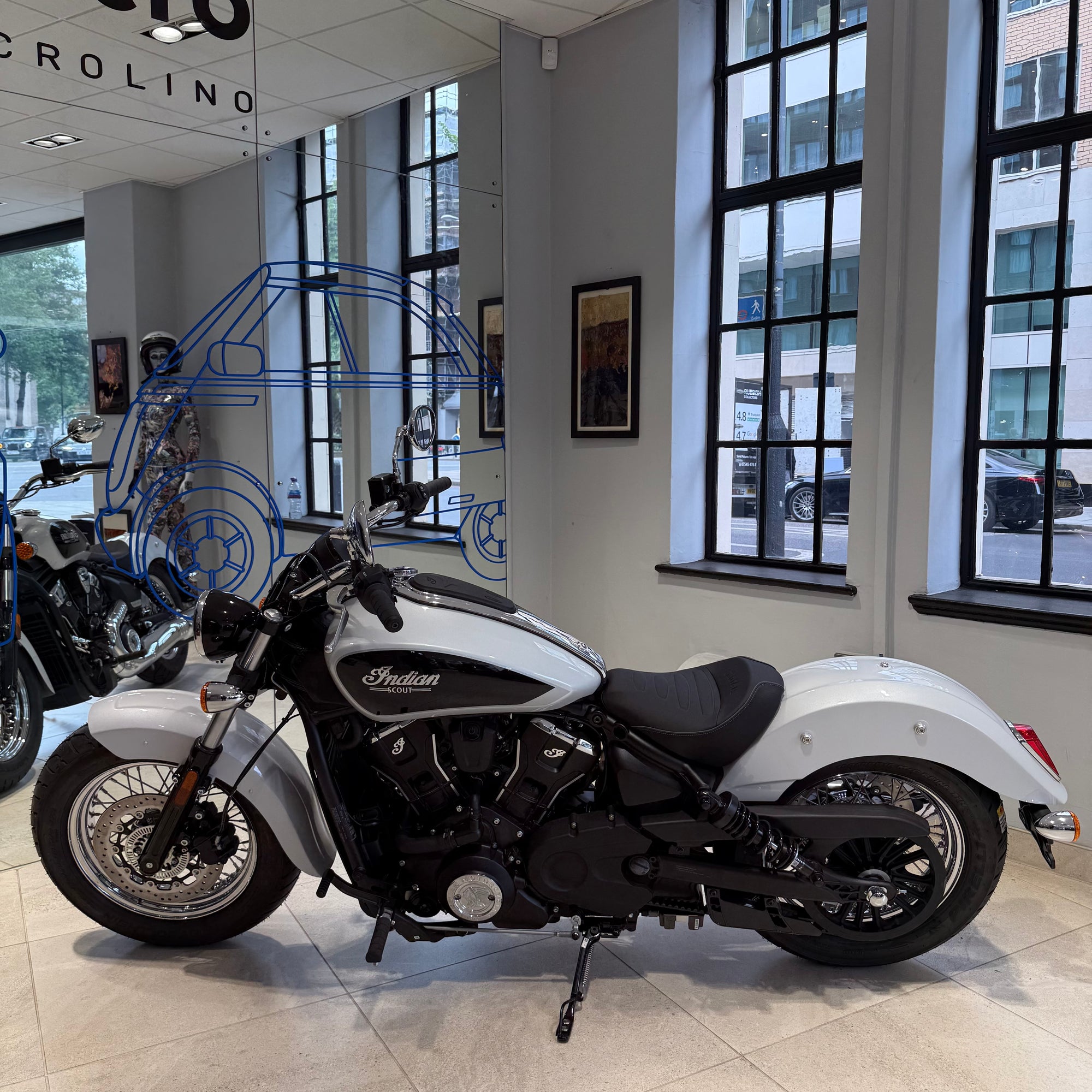 2025 Indian Scout Classic Limited +Tech - Ghost White Metallic