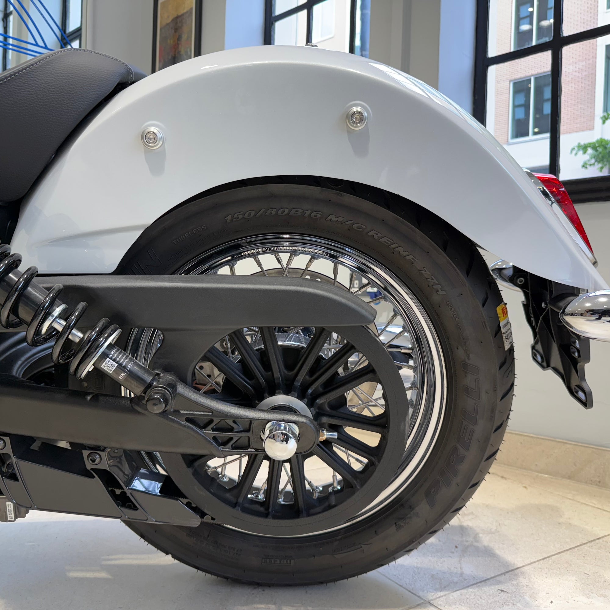 2025 Indian Scout Classic Limited +Tech - Ghost White Metallic