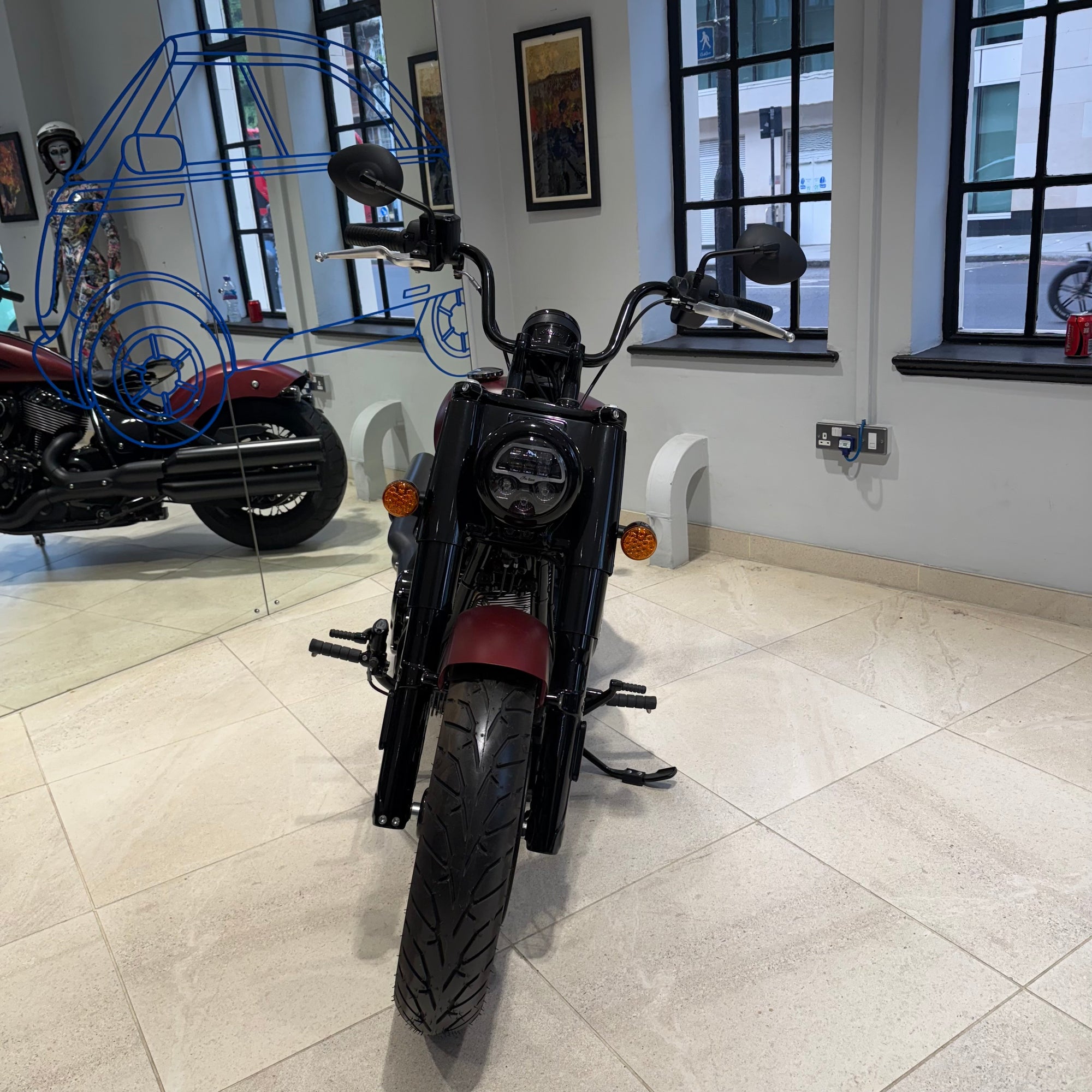 Indian Chief Bobber Dark Horse - Copper Smoke