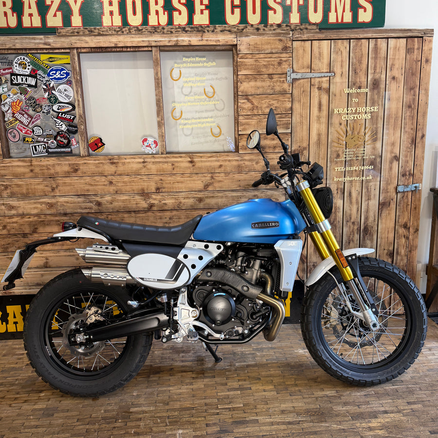 FANTIC Scrambler 500 - HISTORIC BLUE - PreLoved