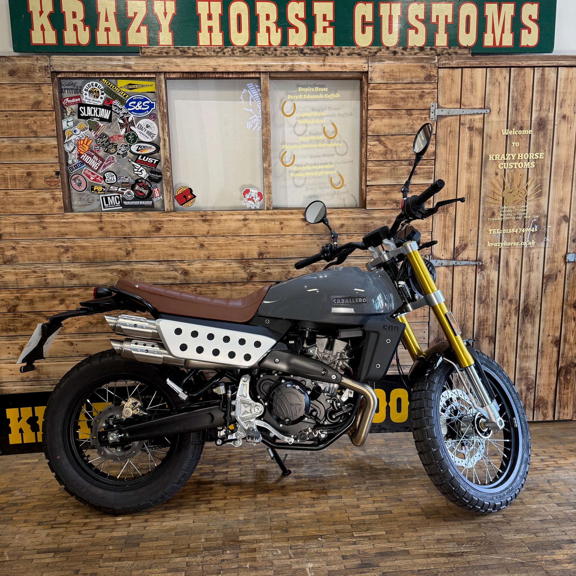 2025 FANTIC SC500 DELUXE - Grey