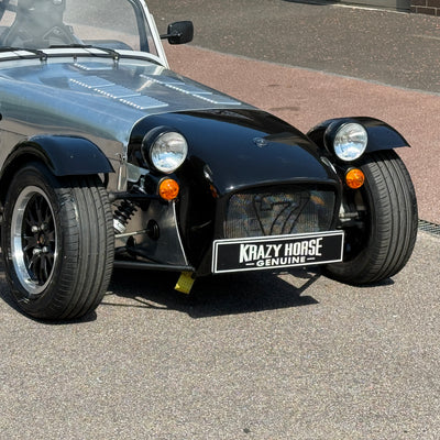 2022 CATERHAM ACADEMY - BARE ALUMINIUM BODY WITH BLACK WINGS AND NOSECONE