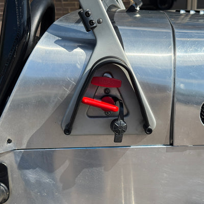 2022 CATERHAM ACADEMY - BARE ALUMINIUM BODY WITH BLACK WINGS AND NOSECONE