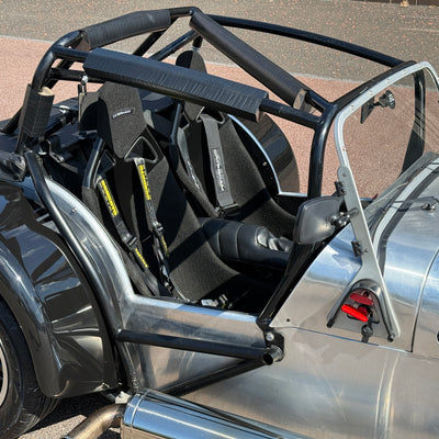 2022 CATERHAM ACADEMY - BARE ALUMINIUM BODY WITH BLACK WINGS AND NOSECONE