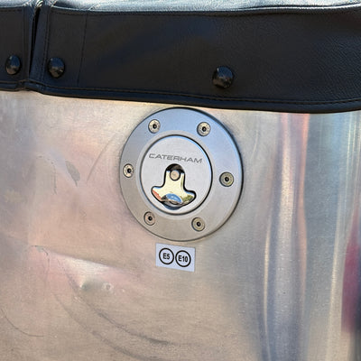 2022 CATERHAM ACADEMY - BARE ALUMINIUM BODY WITH BLACK WINGS AND NOSECONE