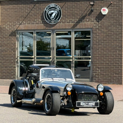 2022 CATERHAM ACADEMY - BARE ALUMINIUM BODY WITH BLACK WINGS AND NOSECONE