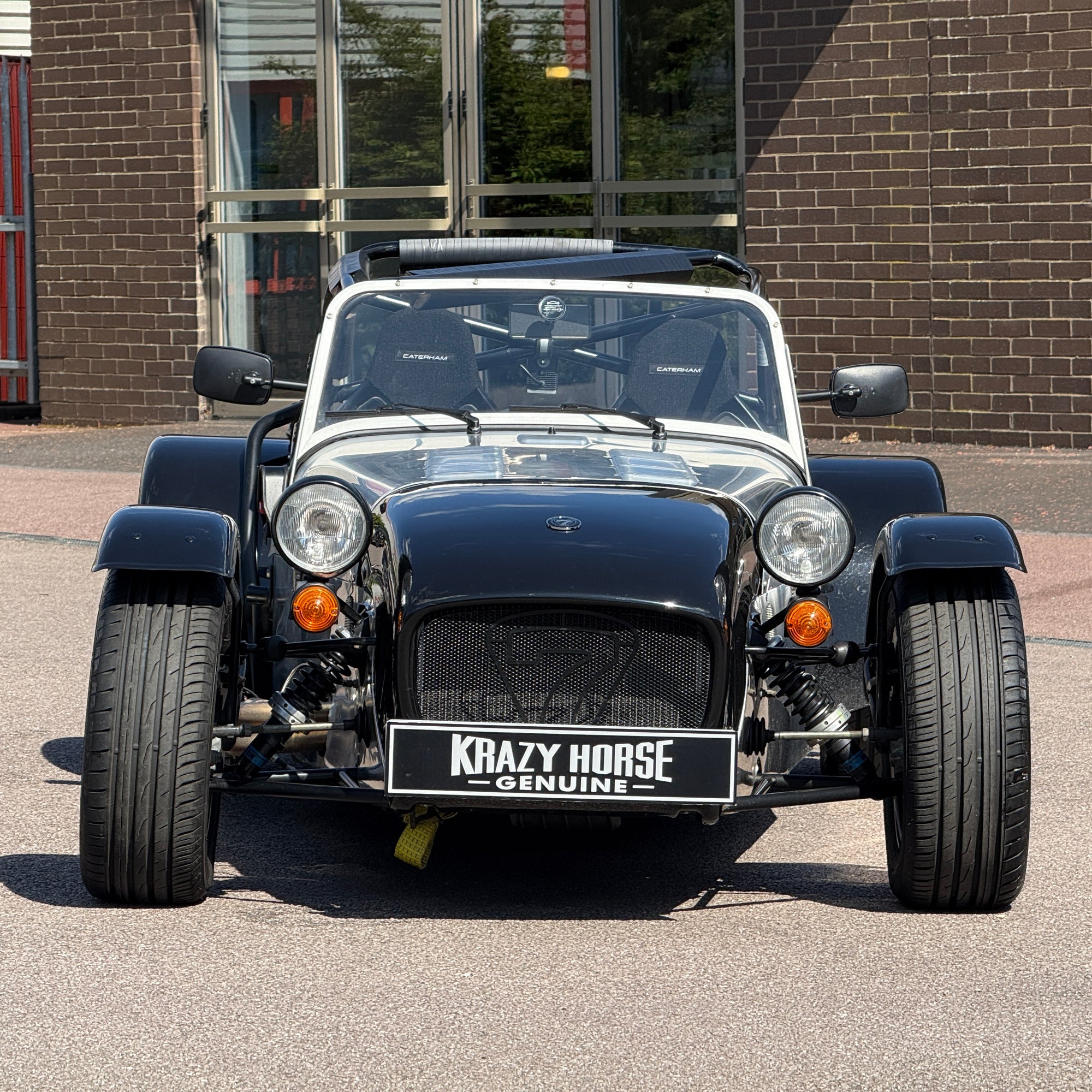 2022 CATERHAM ACADEMY - BARE ALUMINIUM BODY WITH BLACK WINGS AND NOSECONE