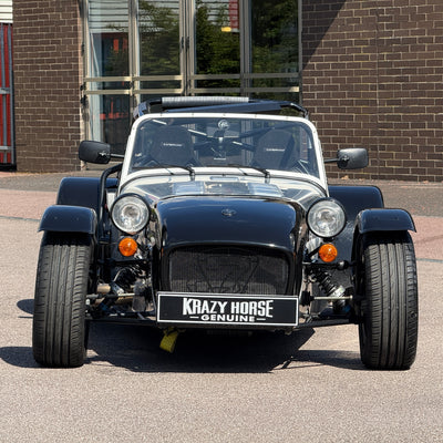 2022 CATERHAM ACADEMY - BARE ALUMINIUM BODY WITH BLACK WINGS AND NOSECONE
