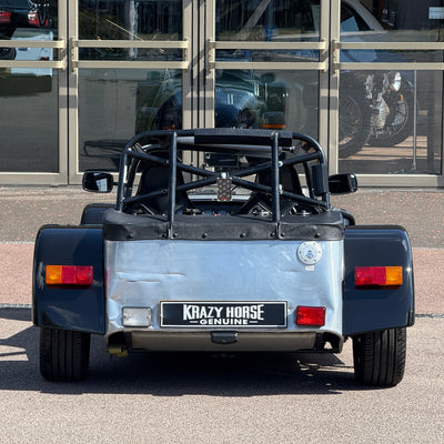 2022 CATERHAM ACADEMY - BARE ALUMINIUM BODY WITH BLACK WINGS AND NOSECONE