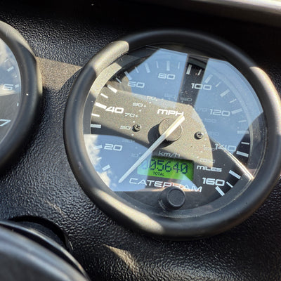 2022 CATERHAM ACADEMY - BARE ALUMINIUM BODY WITH BLACK WINGS AND NOSECONE