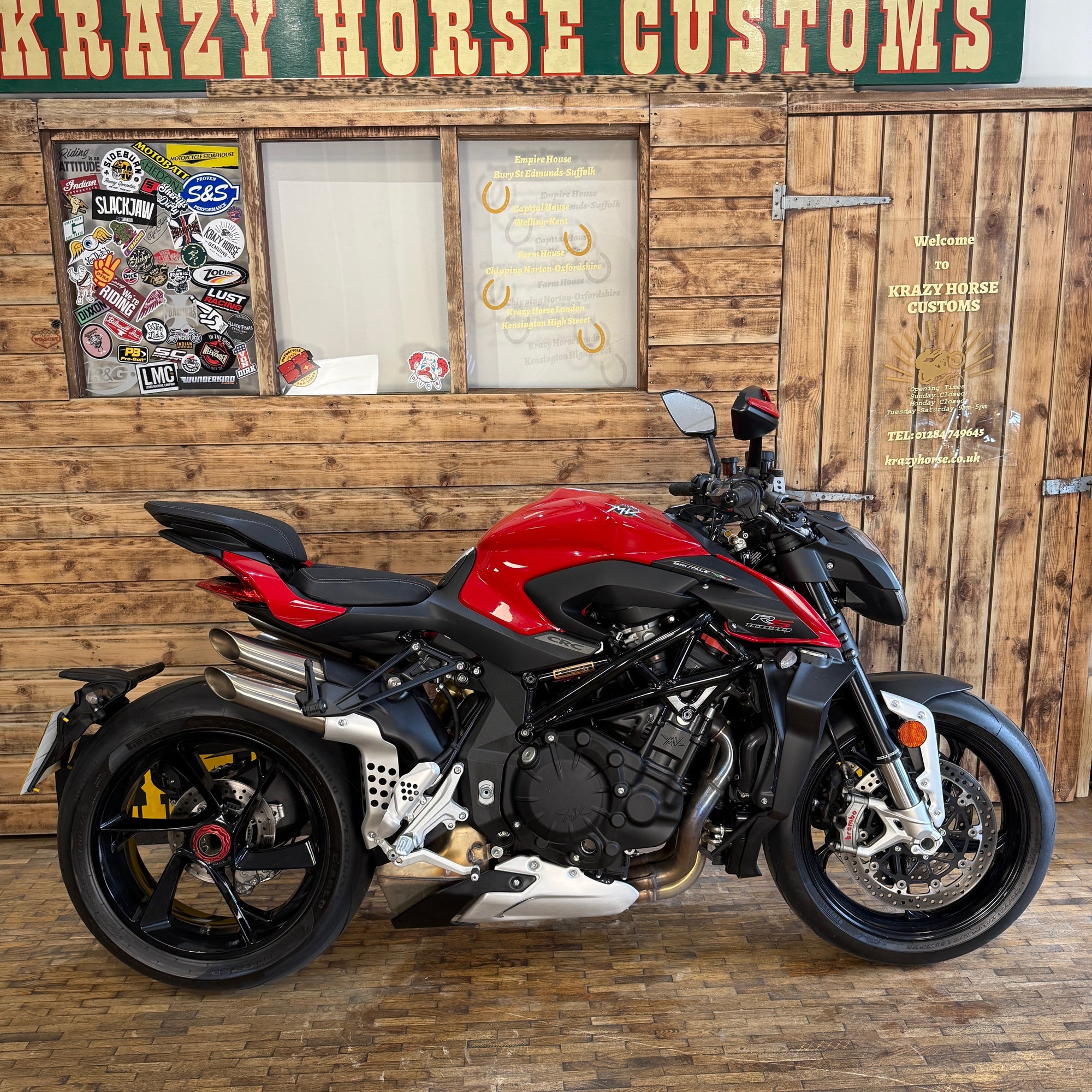 MV AGUSTA BRUTALE 1000 RS - RED - PreLoved