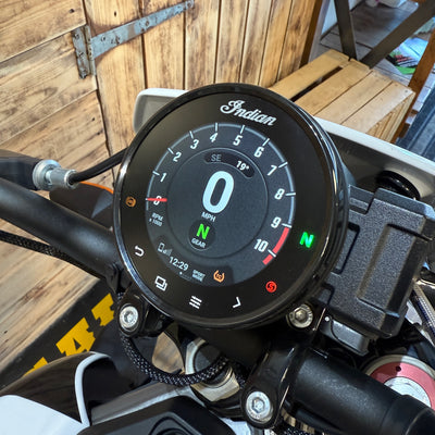 INDIAN FTR SPORT - White lightening/Indy red - Preloved