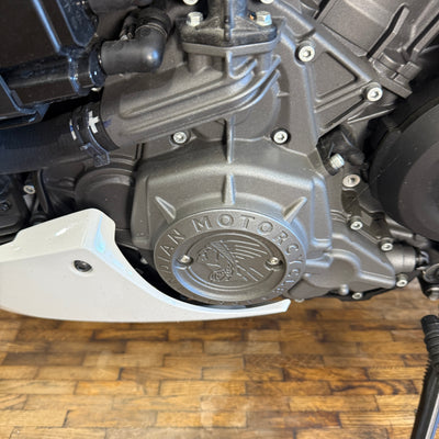 INDIAN FTR SPORT - White lightening/Indy red - Preloved